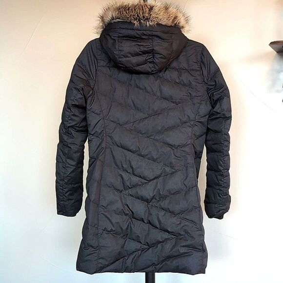 Marmot Strollebridge Women's Black Down Coat Faux Fur Size Small - Picture 6 of 13
